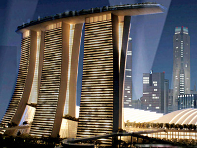 Проект: Отель Marina Bay Sands  